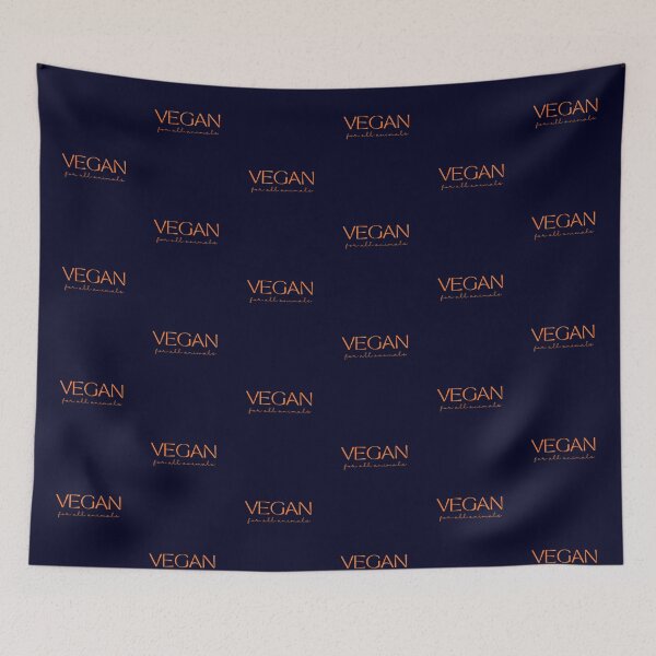 Item preview, Vegan For All Animals - Cute and Fun Colour designed and sold by GreenSlate.