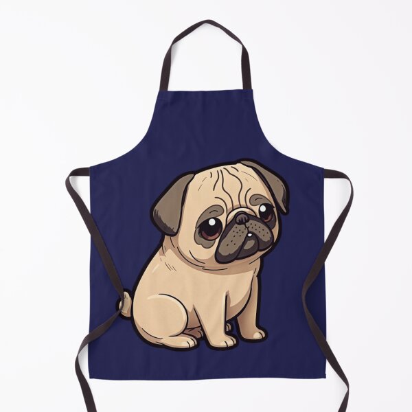 Item preview, Pug Puppy Dog Kawaii Cartoon designed and sold by UncannyCanvas.