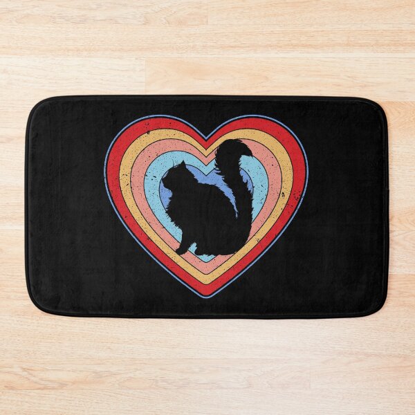 Item preview, Valentine’s Day Cat Vintage Retro Heart designed and sold by AnimalsSpace.