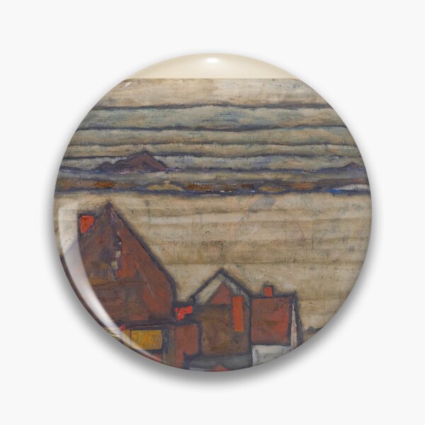 Item preview, Egon Schiele Houses With Laundry (Suburb II) designed and sold by TeeARTHY.