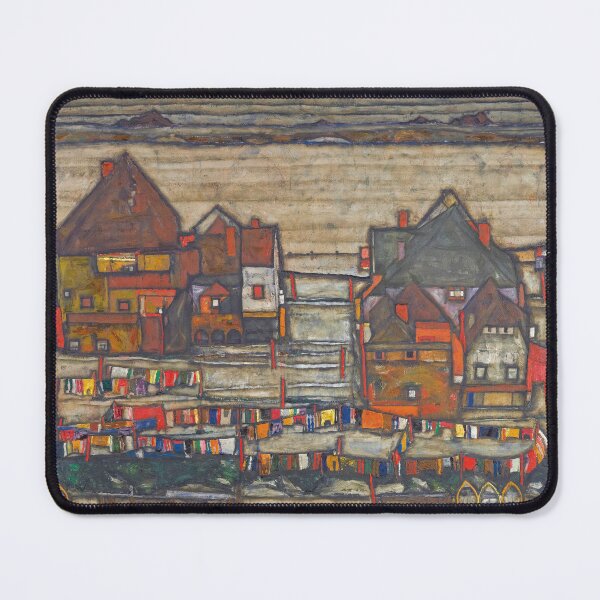 Item preview, Egon Schiele Houses With Laundry (Suburb II) designed and sold by TeeARTHY.