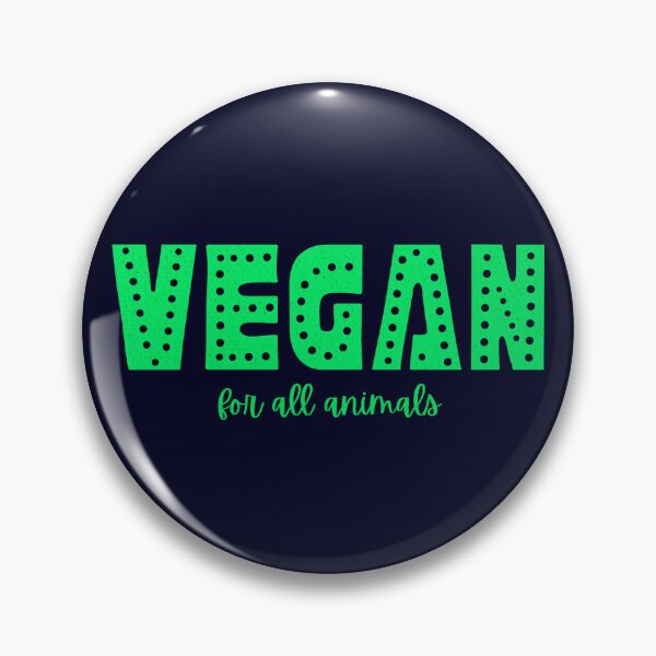 Item preview, Vegan For The Animals - Green Festival Style designed and sold by GreenSlate.