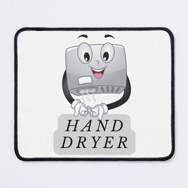Item preview, hand dryer is here for you designed and sold by ArticlesForYou.