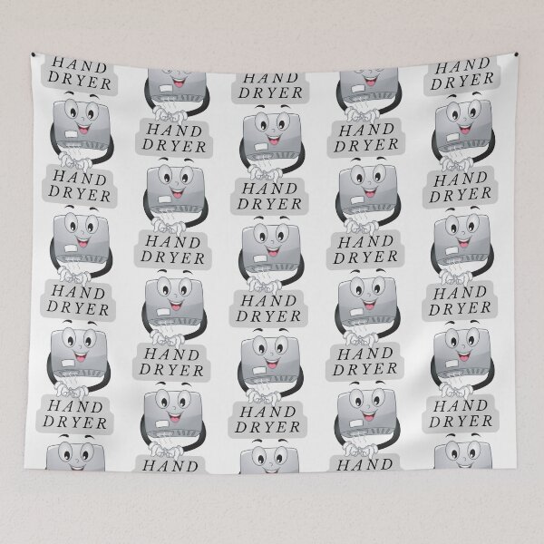 Item preview, hand dryer is here for you designed and sold by ArticlesForYou.