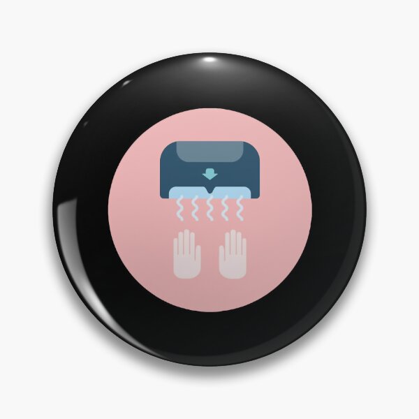 Item preview, Hand Dryer Pink Design        designed and sold by ArticlesForYou.