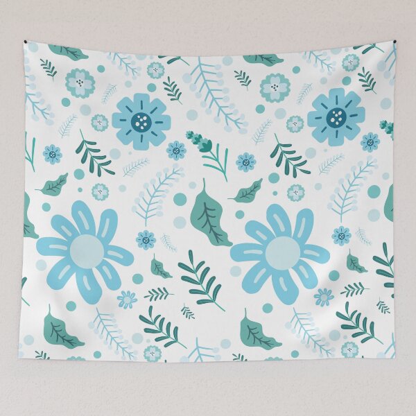Item preview, Flower Frenzy pattern designed and sold by Design_for_merch.