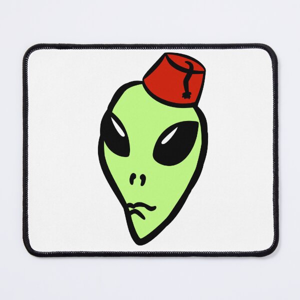 Item preview, green alien wearing a fez designed and sold by Captain-Jackson.