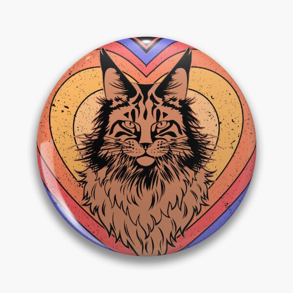 Item preview, Valentine’s Day Cat Vintage Retro Heart designed and sold by AnimalsSpace.