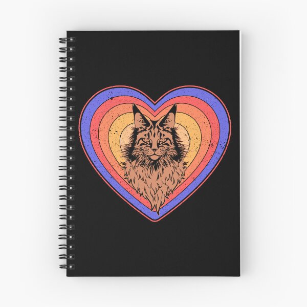 Item preview, Valentine’s Day Cat Vintage Retro Heart designed and sold by AnimalsSpace.