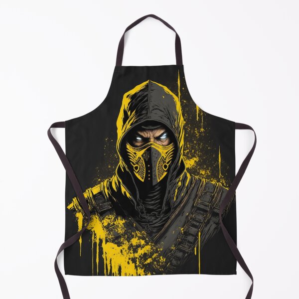 Artikelvorschau, Mortal Kombat Skorpion inspiriertes Poster entworfen und verkauft von Sk00ma.