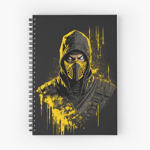 Artikelvorschau, Mortal Kombat Skorpion inspiriertes Poster entworfen und verkauft von Sk00ma.