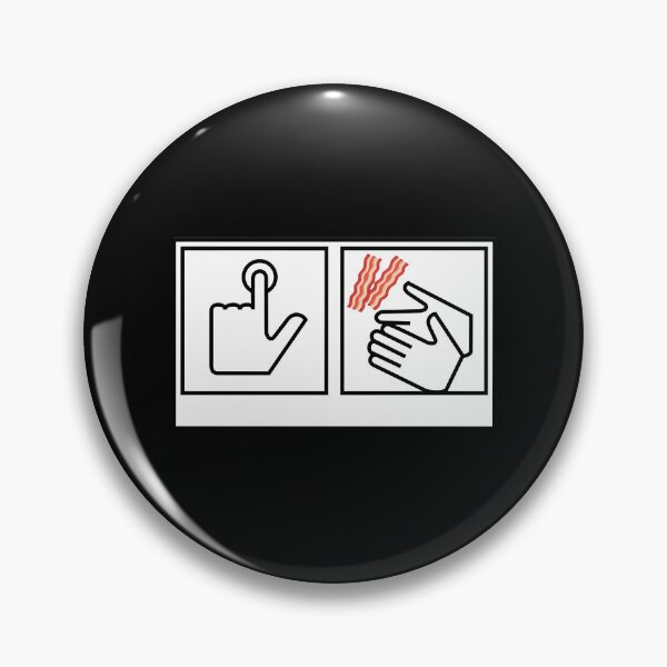 Item preview, Press Button Get Bacon   designed and sold by ArticlesForYou.