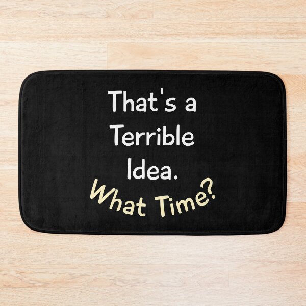 Item preview, Thats A Horrible Idea What Time Tank Top for Womens Funny Drinking Party Short Sleeve Top Tee Blouse   designed and sold by ArticlesForYou.