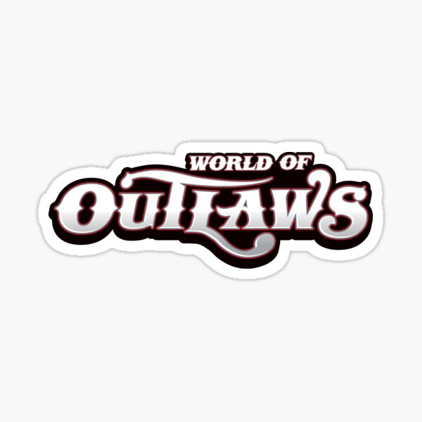 World of Outlaws Logo Sticker