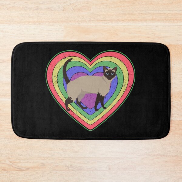 Item preview, Valentine’s Day Cat Vintage Retro Heart designed and sold by AnimalsSpace.