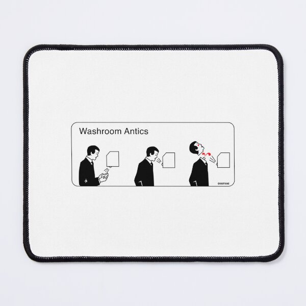 Item preview, Washroom Antics Art Print by Hairyhand designed and sold by ArticlesForYou.