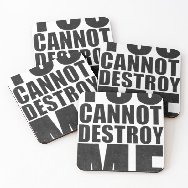 Item preview, Cannot destroy me designed and sold by zeeshanahmad888.