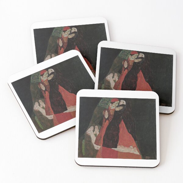 Item preview, Egon Schiele Cardinal and Nun (Caress) designed and sold by TeeARTHY.