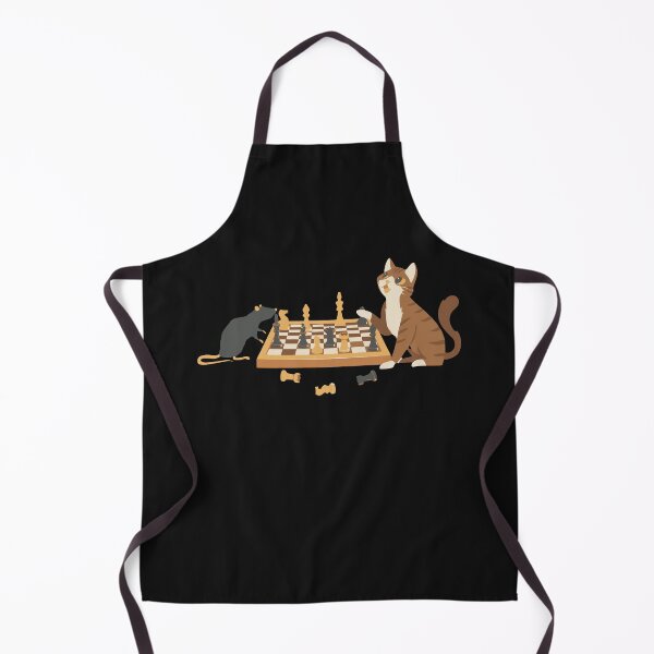 Item preview, Cat And Mouse Playing Chess designed and sold by janutigar.