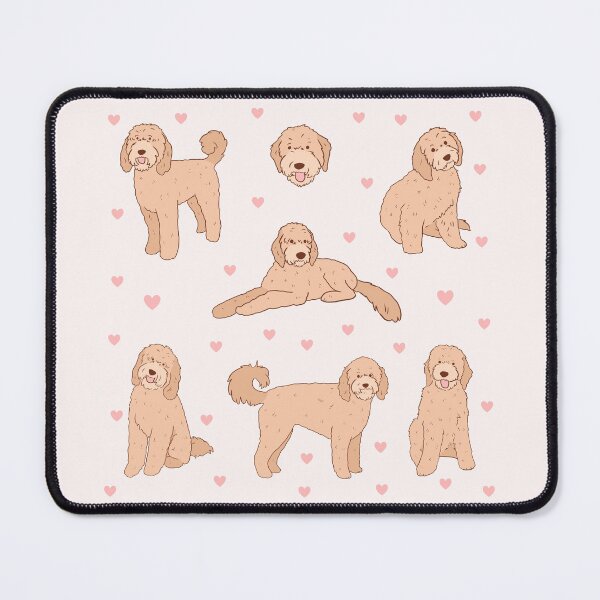 Item preview, Cute Golden doodle illustration pack  designed and sold by Yarafantasyart.