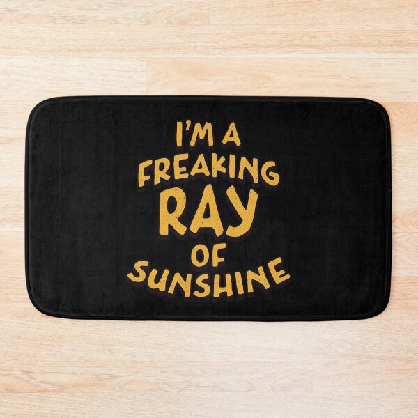 Item preview, I'm A Freaking Ray Of Sunshine - Retro Distressed Text designed and sold by Whimsical  Thinker.