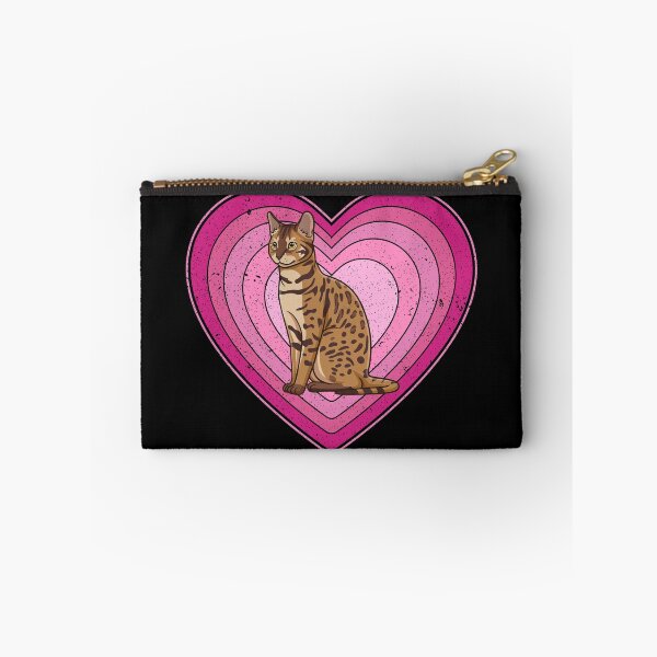 Item preview, Valentine’s Day Cat Vintage Retro Heart designed and sold by AnimalsSpace.