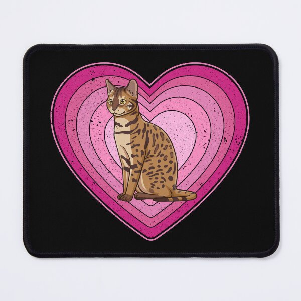 Item preview, Valentine’s Day Cat Vintage Retro Heart designed and sold by AnimalsSpace.