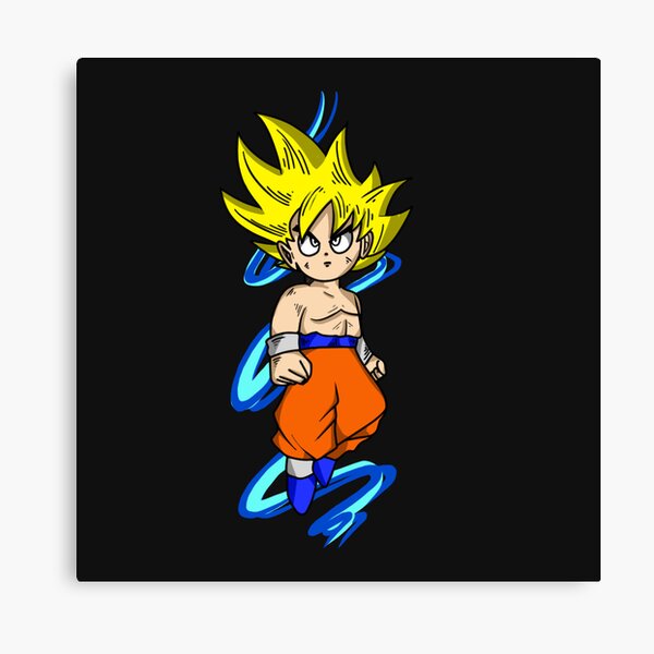 Kid Goku Canvas Prints for Sale | Redbubble