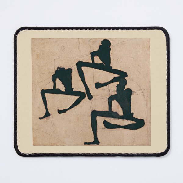 Item preview, Egon Schiele Composition with Three Male Nudes  designed and sold by TeeARTHY.