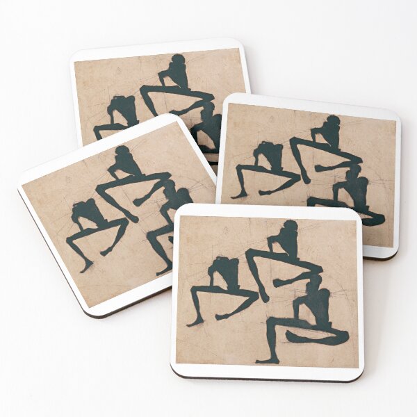 Item preview, Egon Schiele Composition with Three Male Nudes  designed and sold by TeeARTHY.