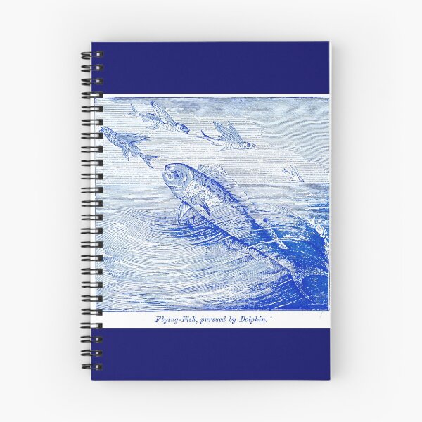 Item preview, Dolphin pursuing flying fish designed and sold by azroger.