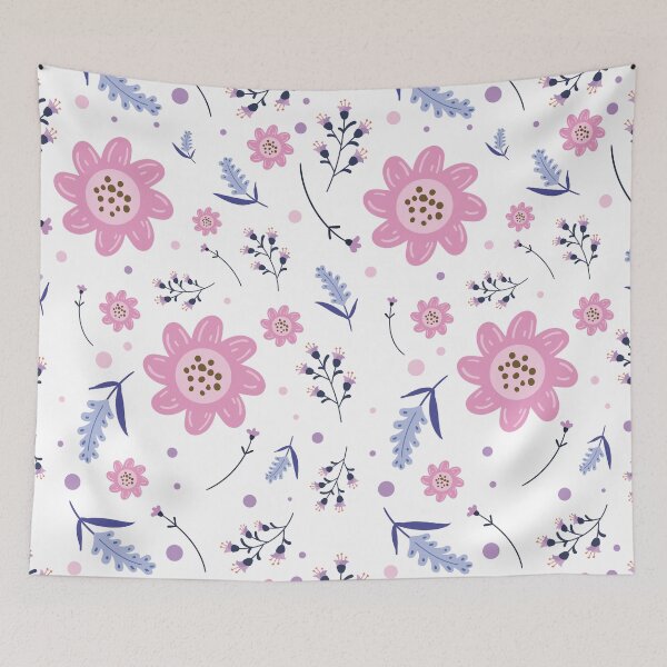 Item preview, The Joy of Flowers patterns designed and sold by Design_for_merch.