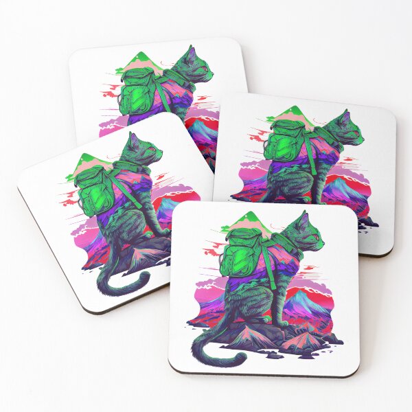 Item preview, space cat traveler designed and sold by ArtificialGenes.