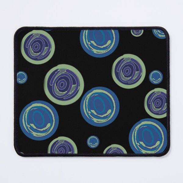 Item preview, Navy Bauble Swirl - Pattern designed and sold by jolabrese.