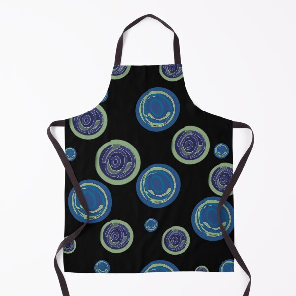 Item preview, Navy Bauble Swirl - Pattern designed and sold by jolabrese.