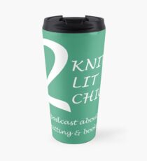 Taza de viaje 2 podcast Knit Lit Chicks