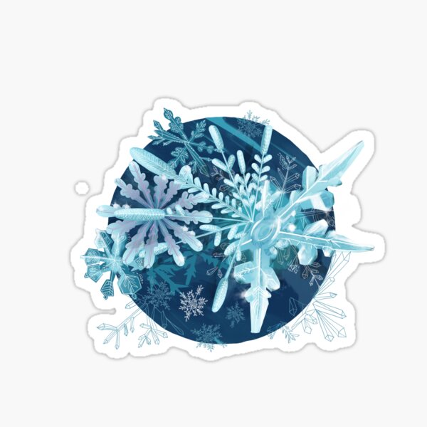 Snowflakes Sticker