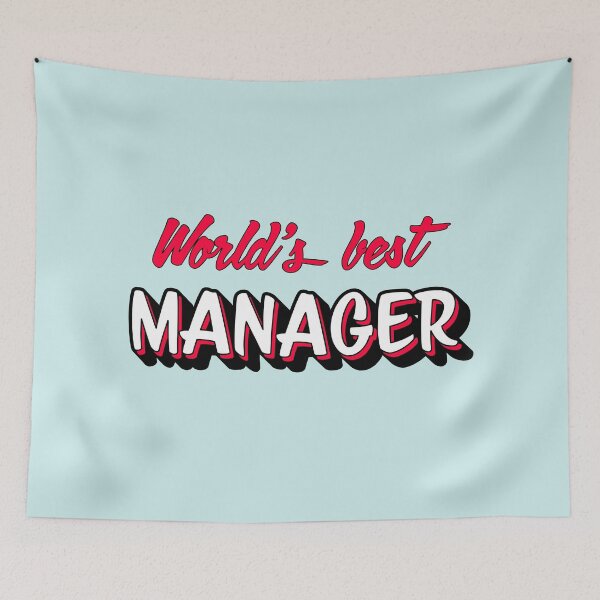Item preview, Worlds Best Manager designed and sold by DenverTees.