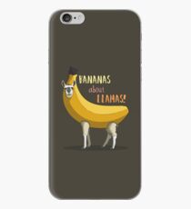 Bananas About Llamas! iPhone Case