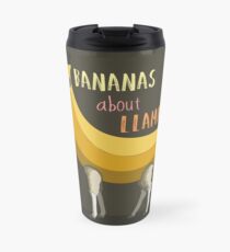 Bananas About Llamas! Travel Mug