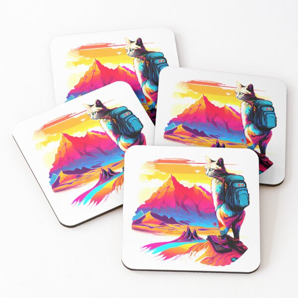 Item preview, space cat traveler designed and sold by ArtificialGenes.