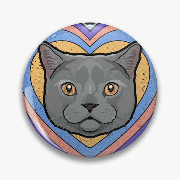 Item preview, Valentine’s Day Cat Vintage Retro Heart designed and sold by AnimalsSpace.