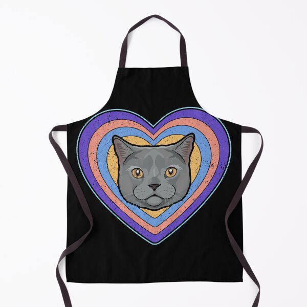 Item preview, Valentine’s Day Cat Vintage Retro Heart designed and sold by AnimalsSpace.