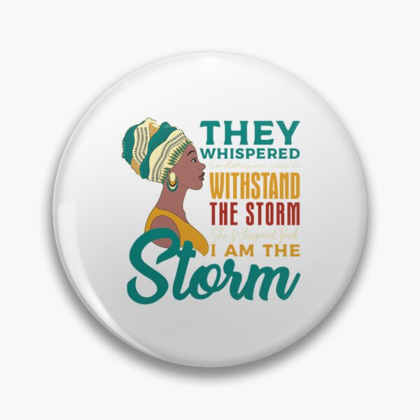 Item preview, She Whispered Back I Am The Storm African Black History Tshirt Geffen     designed and sold by FallonPhoenix.