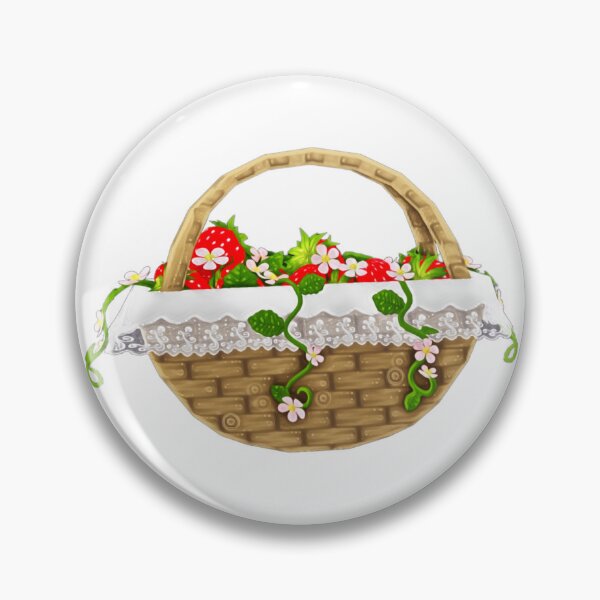 Item preview, Strawberry Picking Basket designed and sold by valkyriekai.