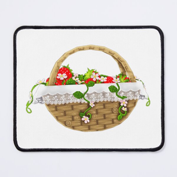 Item preview, Strawberry Picking Basket designed and sold by valkyriekai.