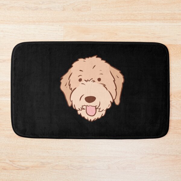 Item preview, Cute golden doodle face illustration  designed and sold by Yarafantasyart.