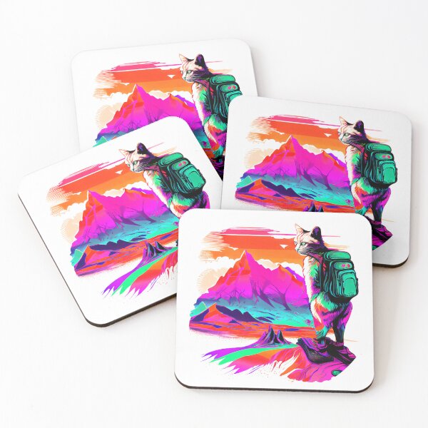 Item preview, space cat traveler designed and sold by ArtificialGenes.