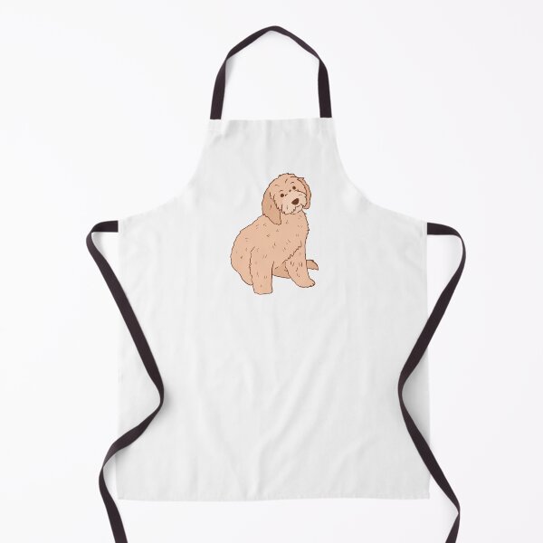 Item preview, Cute golden doodle illustration  designed and sold by Yarafantasyart.