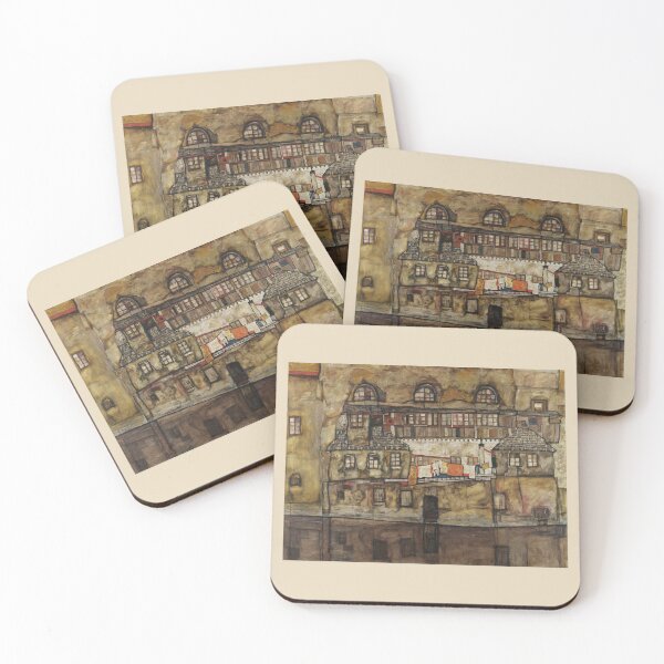 Item preview, Egon Schiele House Wall on the River designed and sold by TeeARTHY.